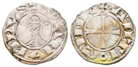 AD 1163-1233. Bohémond III or Bohémond IV. Antioch
Denier AR

Weight: 0,9 gr
Diameter: 17,5 mm