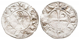 AD 1163-1233. Bohémond III or Bohémond IV. Antioch
Denier AR

Weight: 0,8 gr
Diameter: 18 mm