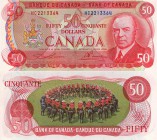 Canada, 50 Dollars, 1975, UNC, p90a, serial number: HC 2213364, sign: Lawson/Bouey