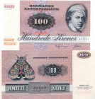 Denmark, 100 Kroner, 1972, UNC, p51b, serial number: A4751G