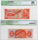 Ethiopia, 5 Dollar, 1961, UNC, ICG 66, SPECİMEN, p19s, Serial number: B/1 000000