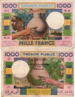 French Somaliland, 1952, VF-XF, p28, serial number: W.49-331, RARE