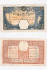 French West Africa, 50 Francs, 1941, AUNC-UNC, P9ab, serial number: R.178-432, VERY RARE