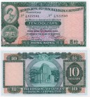 Hong Kong, 10 Dollars, 1980, UNC, p182ı, serial number: G/49 522598