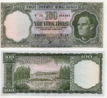 Turkey, 100 Lira, 1962, AUNC-UNC, 5/4. Emission, p176, Serial Number: T23 088585
Lightly Pressed