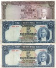 Turkey, 5 Lira and 50 Lira, (5 Lira, 1937, VF, p127, 2/5 Emission, Serial number: D19 42340 
Natural