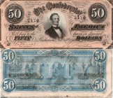 United State Of America, 50 Dollars, 1864, XF-AUNC, serial number:7170, RARE