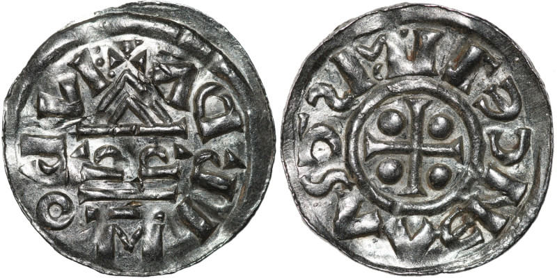 Czechia. Bohemia. Jaromir, 1003, 1004 - 1012, 1033 - 1034. AR Denar (20mm, 1.23g...