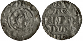 Germany. Andernach. Otto III. 983 – 1002. AR Denar (18mm, 0.63g). Andernach mint. +OTTO REX, head right / +XRSTIA ONOA [RLIGIO], three-line legends +A...