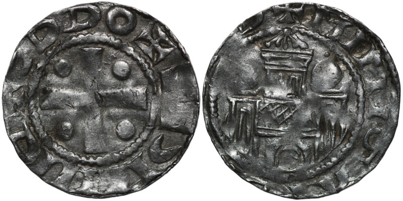 Germany. Saxony. Bishopric of Мünster. Anonymous Ca. 1075. AR Denar (19mm, 1.43g...