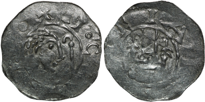 The Netherlands. Tiel. Heinrich IV 1056-1106. AR Denar (19mm, 0.67g). Tiel mint....