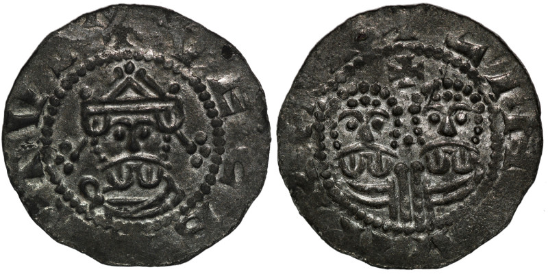 The Netherlands. Friesland. Ekbert II 1068-1077. AR Denar (18mm, 0.60g). Leeuwar...
