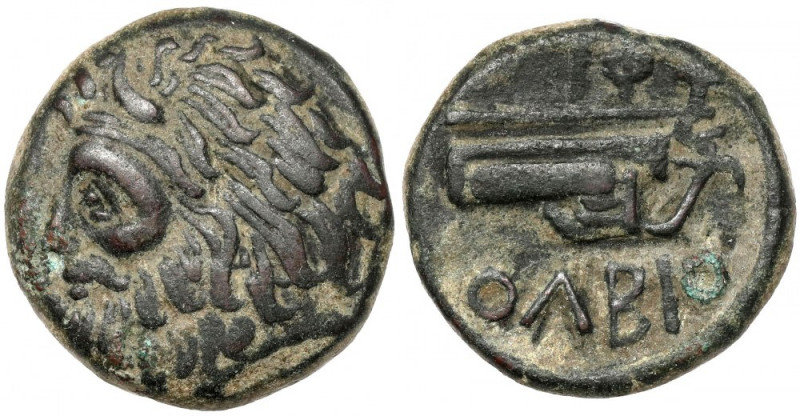 Greece, Thrace, Olbia (300-275 BC) AE23 Characteristic coin of a Greek colony lo...