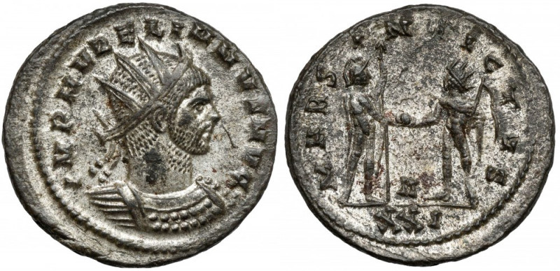 Aurelian (270-275) Antoninian, Cyzicus - ex. G.J.R. Ankoné Emission 10.1 (early ...