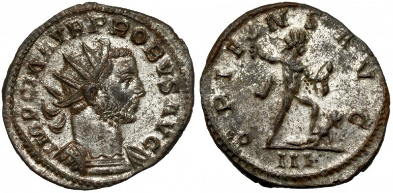 Probus (276-282) Antoninian, Lugdunum Florian-like portrait (typical for the fir...
