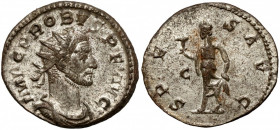 Probus (276-282) Antoninian, Lugdunum Full original silvering and great details.
 Obverse: IMP C PROBVS•P•F•AVG Radiate, draped and cuirassed bust ri...