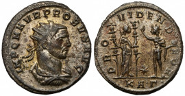 Probus (276-282) Antoninian, Serdica Obverse: IMP C M AVR PROBVS AVG
 Radiate, cuirassed and draped bust right.
 Reverse: PROVIDEN DEOR Providentia ...