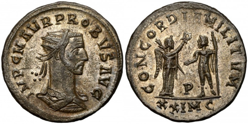 Probus (276-282 n.e.) Antoninian, Cyzicus Obverse: IMP C M AVR PROBVS AVG
 Radi...