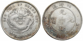 China, Chihli, Yuan year 29 (1903) Srebro, średnica 38.8 mm, waga 26.64 g. Moneta pozyskana spoza terytorium RP - nie wymagająca pozwoleń wywozowych. ...