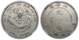 China, Chihli, Yuan year 34 (1908) 
Grade: NGC AU 

WORLD COINS - ASIA CHINA