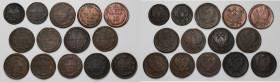 Russia, Alexander I and Nicholas I, 1 - 2 kopecks 1811-1830, lot (14pcs) Monety pokazana na zdjęciach, obiegowe, część wyczyszczona. 

EUROPE WORLD ...