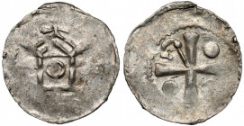 Franken, Otto II oder Otto III (973-983-1002) Denar
Frankonia, Otto II lub Otto III (973-983-1002) Denar Silber, durchmesser 17,8 mm, gewicht 1,03 g....
