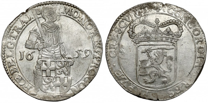 Netherlands, Utrecht, Silver Ducat 1683 Bardzo ładny. Z wyraźnym połyskiem. 

...