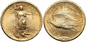 USA, 20 dollars 1924-D, Denver - rare Złoto, średnica 34,2 mm, waga 33,38 g.&nbsp; 
Grade: XF+ 

WORLD COINS - AMERICA UNITED STATES, VEREINIGTE ST...