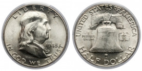USA, 1/2 dollar 1948-D 
Grade: PCGS MS64 FBL 

WORLD COINS - AMERICA UNITED STATES, VEREINIGTE STAATEN