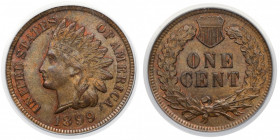 USA, 1 cent 1899 - Indian Head 
Grade: PCGS MS64 BN 

WORLD COINS - AMERICA UNITED STATES, VEREINIGTE STAATEN