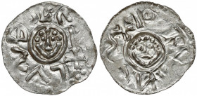 Bolesław III Krzywousty, Denar Wrocław (przed 1107) Menniczy stan.
 Jedna z najstarszych monet wrocławskich - denar Bolesława Władysławica (Krzywoust...