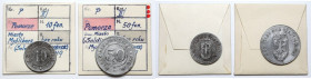 Soldin (Myślibórz), 10 i 50 fenigów 1919, zestaw (2szt) - ex. Kałkowski Lekko przeczyszczone. Egzemplarze z kolekcji Tadeusza Kałkowskiego, w kompleci...