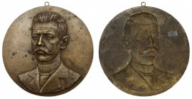 Medalion (260mm) autorstwa Czesława Makowskiego - bardzo ładny Duży, wysokiej jakości, masywny medalion autorstwa znanego medaliera - Czesława Makowsk...