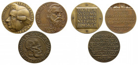Medale o tematyce numizmatycznej 1951-1966, zestaw (3szt) Ładne stany zachowania, w tym medal z Karolem Beyerem polakierowany.&nbsp; 
Grade: UNC/AU ...