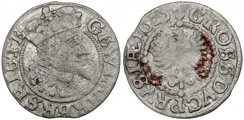 Prusy, Jerzy Wilhelm, Grosz Królewiec 1625 - b.rzadki Bardzo rzadki nominał czas...