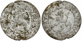 Kurlandia, Fryderyk i Wilhelm Kettlerowie, Szeląg Mitawa 1600 Wyraźne zabrudzenia. 
 Odmiana ze skróconą datą '600' w legendzie strony z monogramem Z...