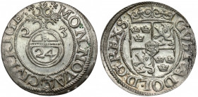 Gustaw II Adolf, Półtorak Ryga 1623 Piękny. 
Reference: Górecki R.23.1.a (F1)
Grade: XF+/AU 

POLAND RIGA SWEDEN