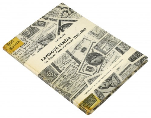 Papirove Penize na uzemi Ceskoslovenska 1762-1967 wydanie 1967, Praga 86 stron f...