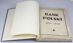 Bank Polski 1828-1928 - Oryginał na 100-lecie Banku Polskiego Oryginalne wydanie z roku 1928.&nbsp; Ważna pozycja stanowiąca źródło wiedzy zarówno na ...