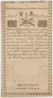 10 złotych 1794 - C - [PIETER DE VRIES &] COMP Banknot w naturalnym stanie zachowania, o bardzo dobrej prezencji, z czytelnymi wszystkimi cechami char...