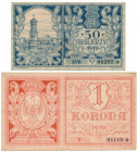 Lwów, 50 halerzy i 1 korona 1919 (2szt) Reference: Podczaski Podczaski G-203.C.1.a, G-203.C.2.a
Grade: 3, 4+ 

POLAND POLEN GERMANY RUSSIA NOTGELDS...