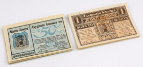 Cieszyn, 50 halerzy i 1 korona 1919 - zestaw (23szt) W zestawie:&nbsp; 50 halerzy - 15 szt. 1 korona - 8 szt.&nbsp; 

POLAND POLEN GERMANY RUSSIA NO...