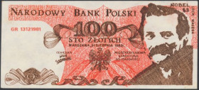 Solidarność, 100 złotych 1983 Lecha Wałęsa Pozycje tego typu szerzej omówione na naszym blogu&nbsp; tutaj 

Grade: AU