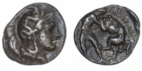 GRÈCE ANTIQUE
Lucanie, Héraclée. Diobole ND (380-280 av. J.-C.), Héraclée.
SNG Delepierre 293-294 ; Argent - 1,06 g - 11,5 mm - 2 h 
Légende du rev...