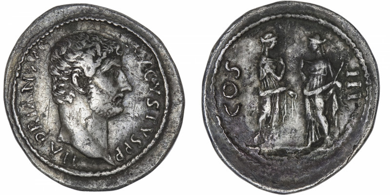 EMPIRE ROMAIN
Hadrien (117-138). Cistophore ND (après 118), Smyrne.
RPC.III.13...