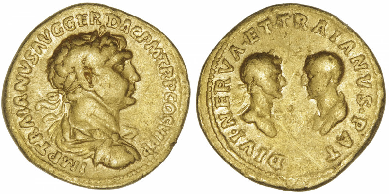 EMPIRE ROMAIN
Trajan (98-117). Aureus 112-113, Rome.
RIC.726 - Calico.1138 ; O...