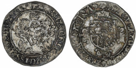 BELGIQUE
Brabant (duché de), Marie de Bourgogne (1477-1482). Double briquet 1479, Anvers.
W.517 - GH.39-1b ; Argent - 2,93 g - 27 mm - 11 h 
TTB.