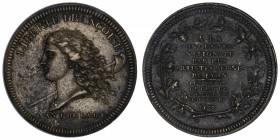 FRANCE
Convention (1792-1795). Essai de Galle à la Liberté 1792, Lyon.
VG.338 ; Métal de cloche - 49,20 g - 39 mm - 6 h 
Type rare et recherché. TT...