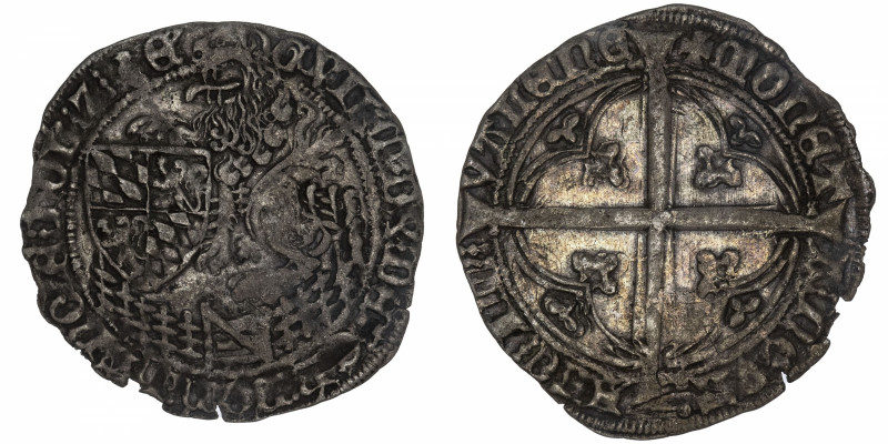 FRANCE / FÉODALES
Hainaut (comté de), Guillaume IV (1404-1417). Gros au lion ND...