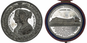 GRANDE-BRETAGNE
Victoria (1837-1901). Médaille, exposition internationale industrielle de Londres par Allen et Moore 1851, Londres.
BHM.2419 - Eimer...